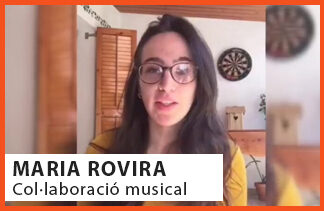 RECOLZAMENT DE LA MARIA ROVIRA, LA TEVA MUSICA ES UN GRAN REGAL.